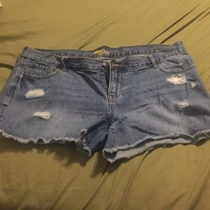 Jean shorts